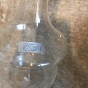 Vintage Tuscany Hand Blown Base/decanter
